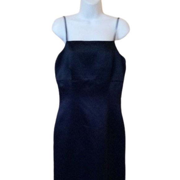 VINTAGE Randi May Maxi Satin Dress Size 8 - Picture 2 of 3
